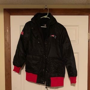 New England Patriots winter bomber jacket